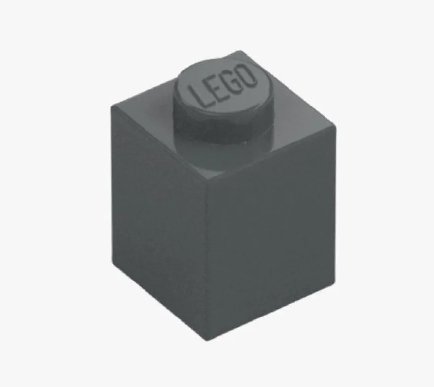 LEGO® 10x Stein 1x1 Dunkelgrau Dark Stone Grey 3005 4211098 Baustein NEU