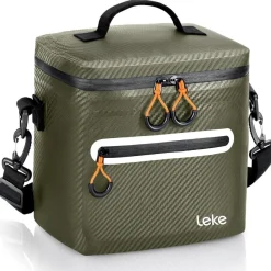 Lekesky Isolierte Kühltasche 12L - Tragbar, Wasserdicht & Auslaufsicher für