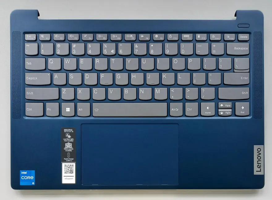 Lenovo IdeaPad Slim 5 14IAH8 Handauflage Tastatur QWERTY AM3XW000811