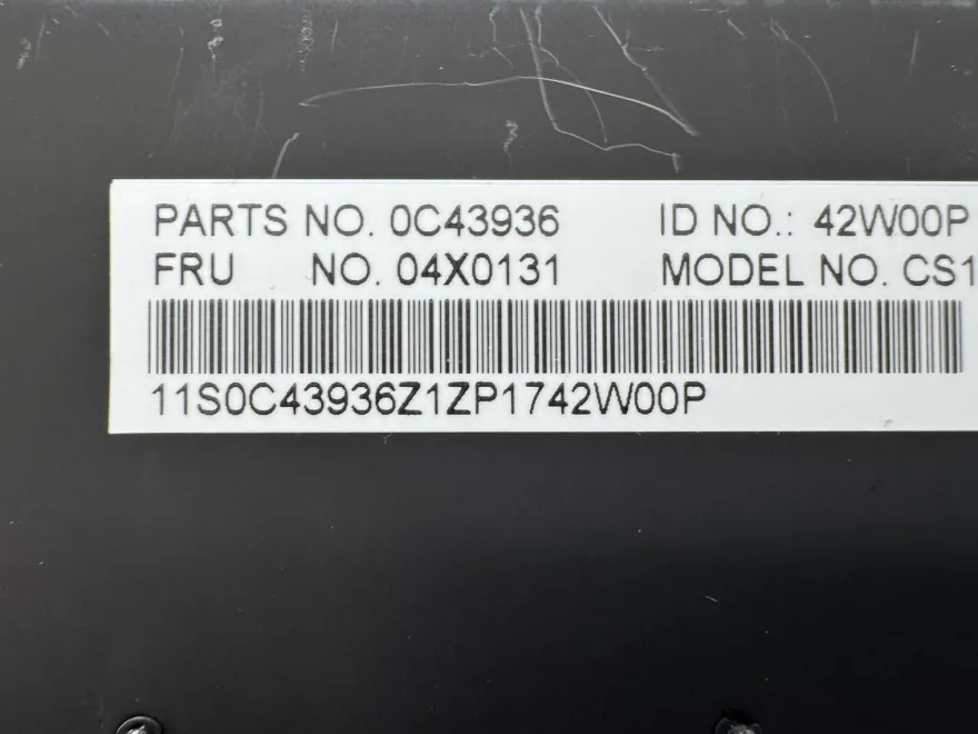Lenovo ThinkPad T440p Keyboard Tastatur QWERTY 04X0131 04X0169