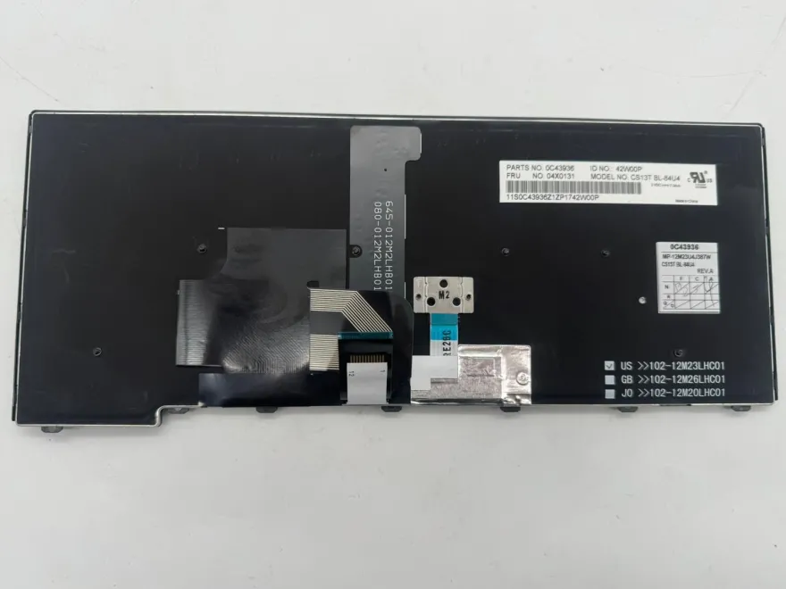 Lenovo ThinkPad T440p Keyboard Tastatur QWERTY 04X0131 04X0169