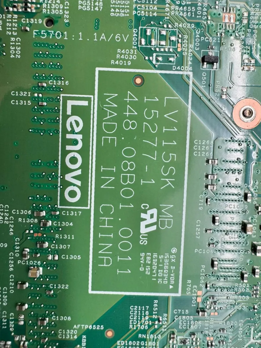 Lenovo v110-15isk Motherboard Intel Core i5-6200U 448.08B01.0011 4 GB RAM