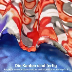 Lerores Duschvorhang 180x200cm Schildkröte Seesterne - Wasserabweisend