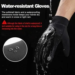 LERWAY Winter Warme Handschuhe mit Touchscreen für Herren und Damen, winddicht
