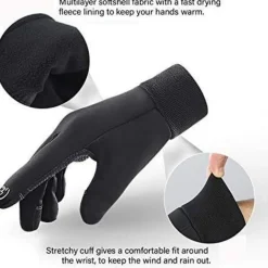 LERWAY Winter Warme Handschuhe mit Touchscreen für Herren und Damen, winddicht
