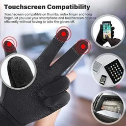 LERWAY Winter Warme Handschuhe mit Touchscreen für Herren und Damen, winddicht