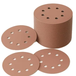 LESNIC 600 Körnung Schleifscheiben 50 Stück, 125mm Klett-Schleifpapier für