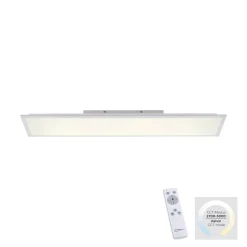Leuchten Direkt 16534-16-O FLAT LED Deckenleuchte Weiss 100x25cm CCT dimmbar