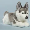 LEVUVU Husky grau-weiß liegend 42cm