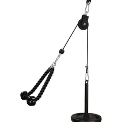 LFJ Fitness Latzug Kabelzug Unterarmtrainer Trizeps Seil Gewicht-Set