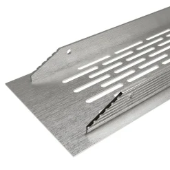 Lüftungsgitter Aluminiumgitter Stegblech vers. Farben 80x480mm Lüftungsblech