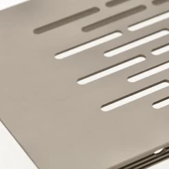 Lüftungsgitter Aluminiumgitter Stegblech vers. Farben 80x480mm Lüftungsblech