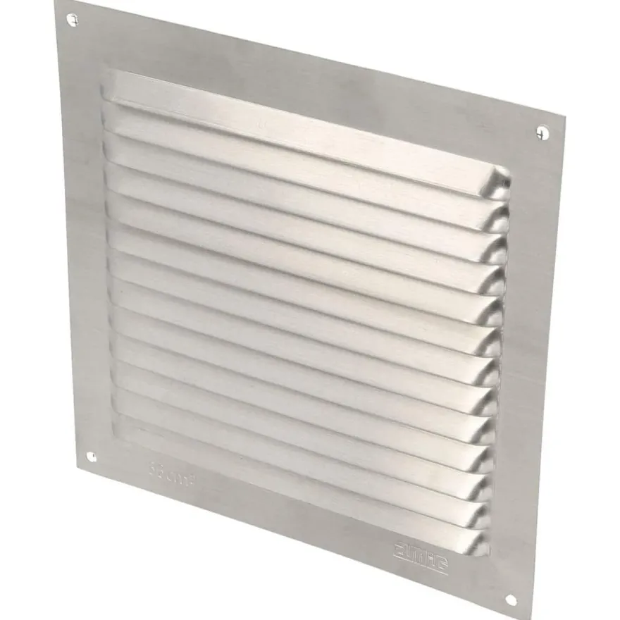 Lüftungsgitter Aluminium Silber Abluftgitter Insektenschutz Gitter