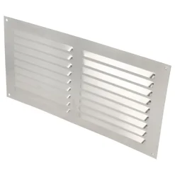 Lüftungsgitter Aluminium Silber Abluftgitter Insektenschutz Gitter
