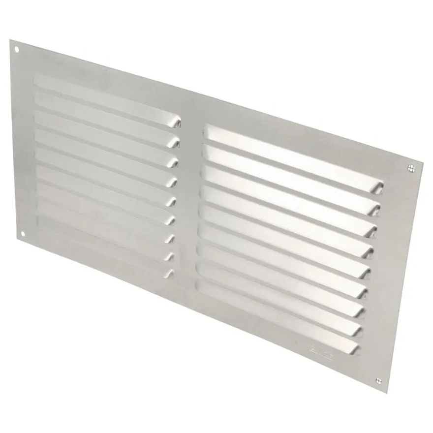 Lüftungsgitter Aluminium Silber Abluftgitter Insektenschutz Gitter