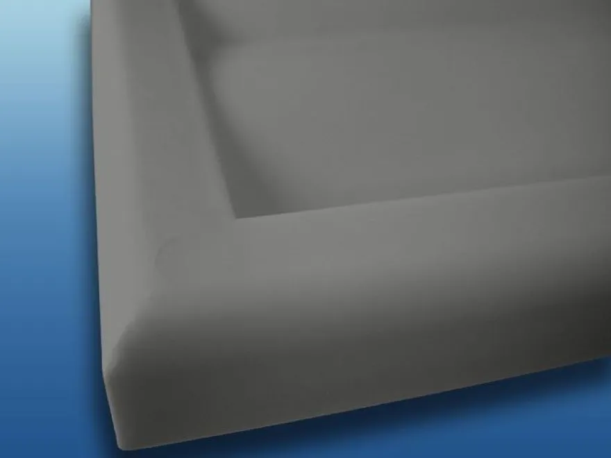 Lüftungsgitter MVJ mit Flansch mit beweglichen Lamellen