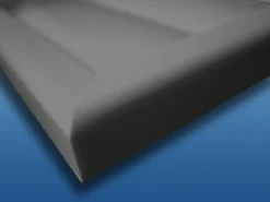 Lüftungsgitter MVJ mit Flansch mit beweglichen Lamellen