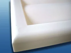 Lüftungsgitter MVJ mit Flansch mit beweglichen Lamellen