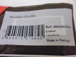 Lichtmaske Exura Lampenmaske Scheinwerfer headlight passt an Ktm orange