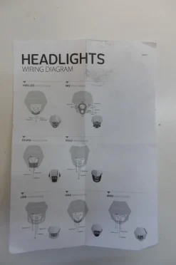 Lichtmaske Exura Lampenmaske Scheinwerfer headlight passt an Ktm orange