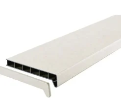Lignodur Masterline LD40 Innenfensterbank Carrara-Marmor Matt inkl. Seitenabschlüsse