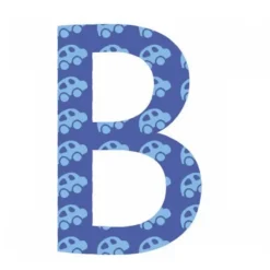 Lilipinso Sticker blau Buchstabe b