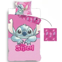 Lilo & Stich Wendebettwäsche - pinker Traum für kleine Fans, Kissen