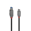 LINDY USB 3.2 Kabel Typ C/B Anthra Line 0,5m