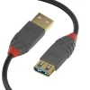 LINDY USB 3.0 Verlängerung Typ A/A Anthra Line M/F 0.5m