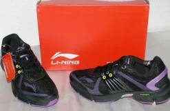 LiNING D554 A.W.S Cushio Mesh Sport Schuhe Fitness Sneaker 36 41 BLK Violett