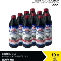 Liqui Moly Hypoid-Getriebeöl (GL5) SAE 80W-90 10x1 Liter