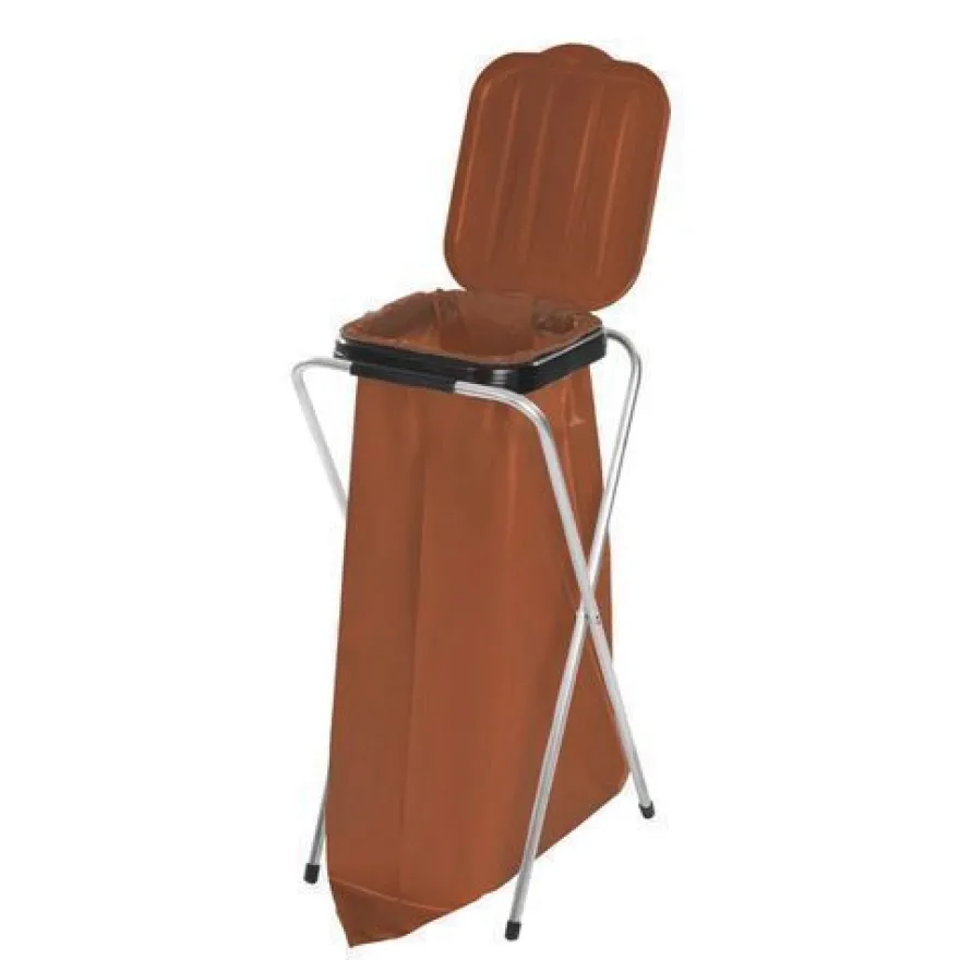 120-Liter-Sackhalter zur Trennung von Bioabfall und Restmüll, BRAUN