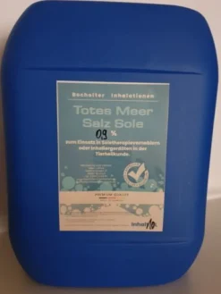10 Liter 0,9 % TotesMeer Salz Sole Soletherapie Salzkammer ink. Expressversand
