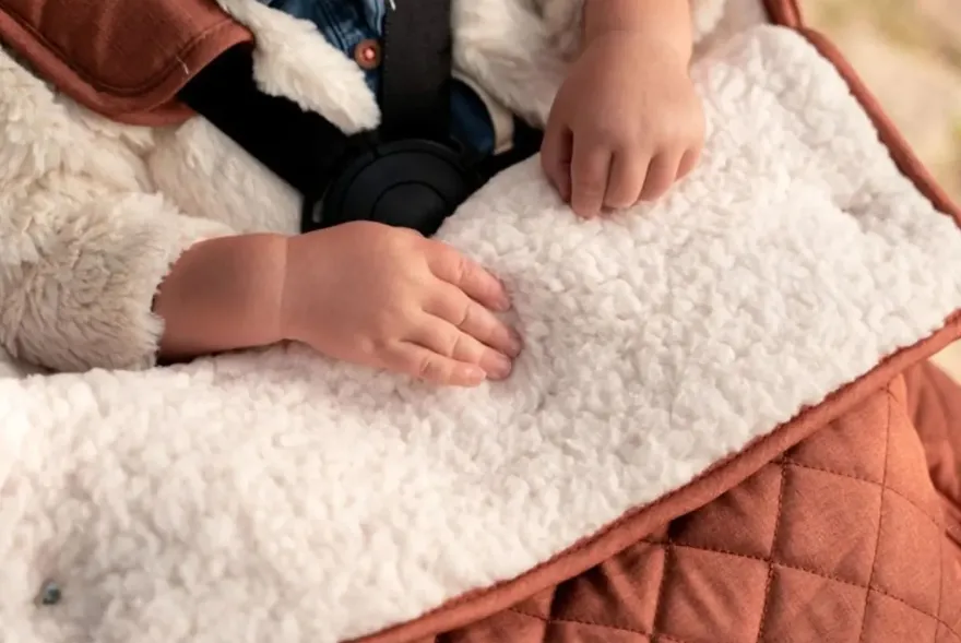 Little Dutch Winterfußsack Rust für Kinderwagen