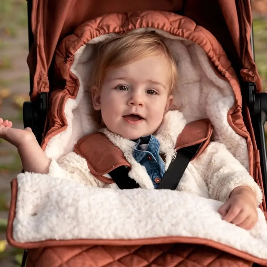 Little Dutch Winterfußsack Rust für Kinderwagen