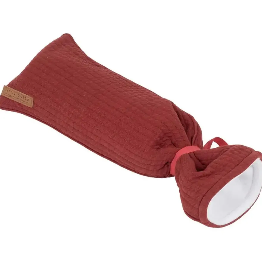 Little Dutch Wärmflasche Bezug uni rot Pure Red 40x15cm