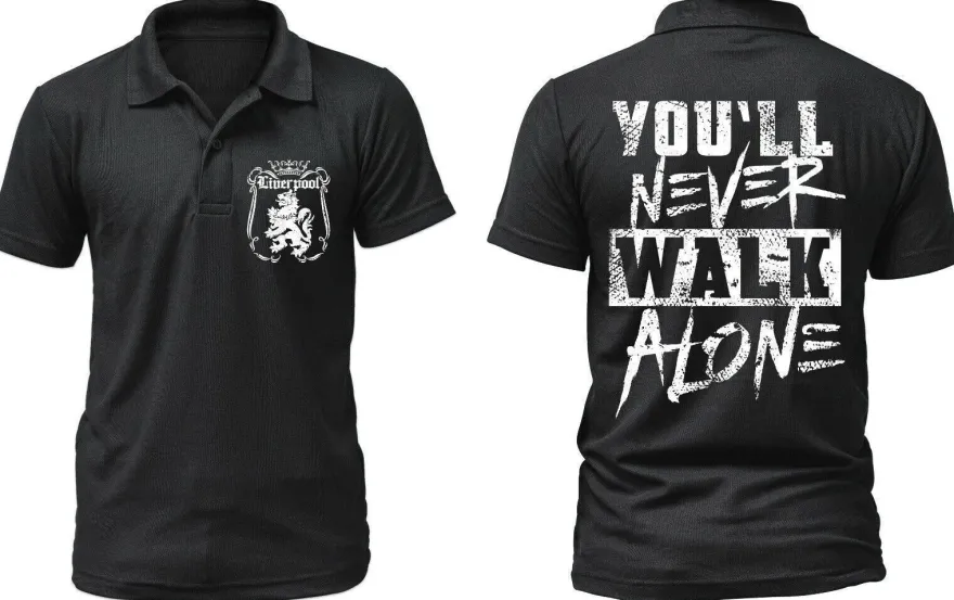 Liverpool Poloshirt | Fussball Tshirt Fanshirt Ultras England Salah Football M1