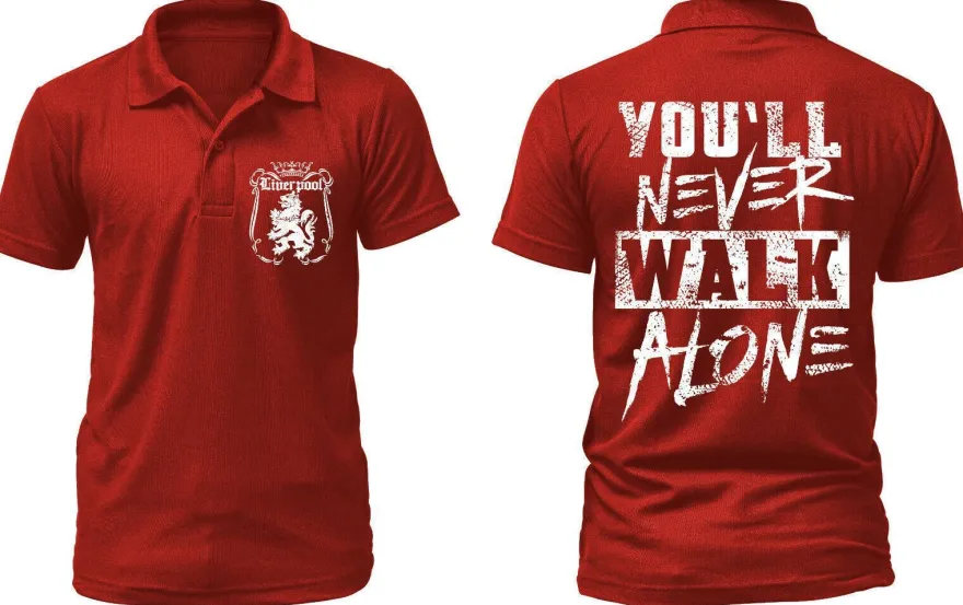 Liverpool Poloshirt | Fussball Tshirt Fanshirt Ultras England Salah Football M1