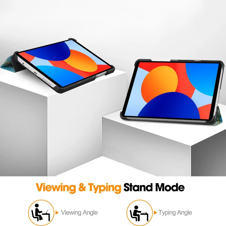 Lobwerk Hülle f. Xiaomi Redmi Pad SE 8.7 Zoll Cover Tasche Schutz Sleep/Wake