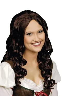 Lockenperücke Damen Perücke Joy lang gelockt 5 versch. Farben Karneval Fasching