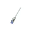 LogiLink Patchkabel CAT6A S/FTP AWG26 PIMF 3,00m grau