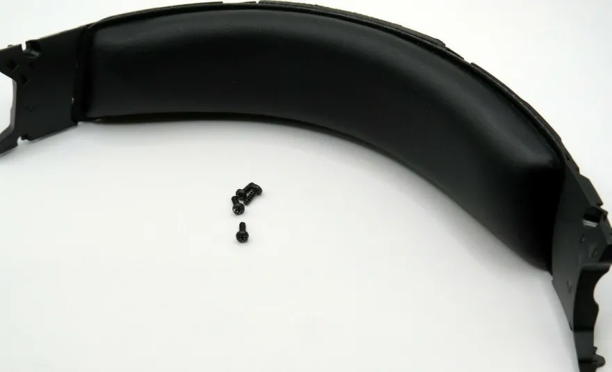 Logitech G935 & G635 Ersatz-Leder-Bügel-Polster (PU) m. Halterung. G633 & G933