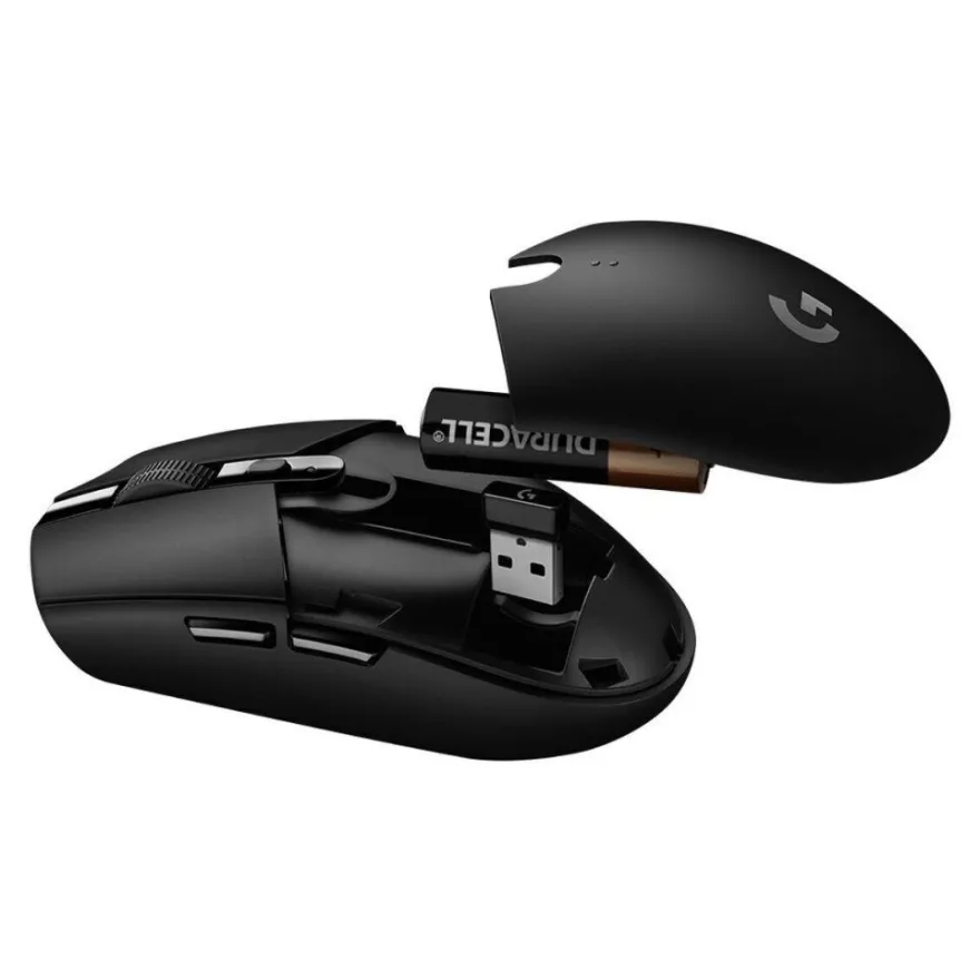 Logitech Logitech Gaming Mouse G305 Wireless Black Schwarz (910-005282) (910005282)