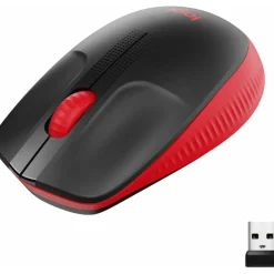 Logitech M190 Full-size wireless Mouse red (910-005908)