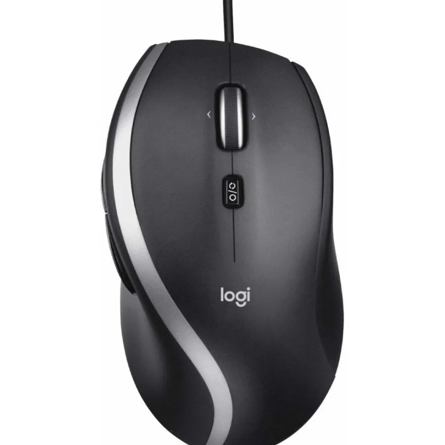 Logitech M500S Maus kabelgebunden schwarz, anthrazit