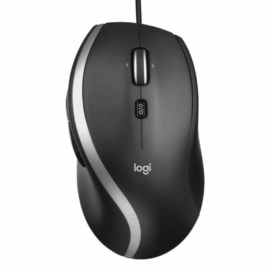 Logitech M500S Maus kabelgebunden schwarz, anthrazit