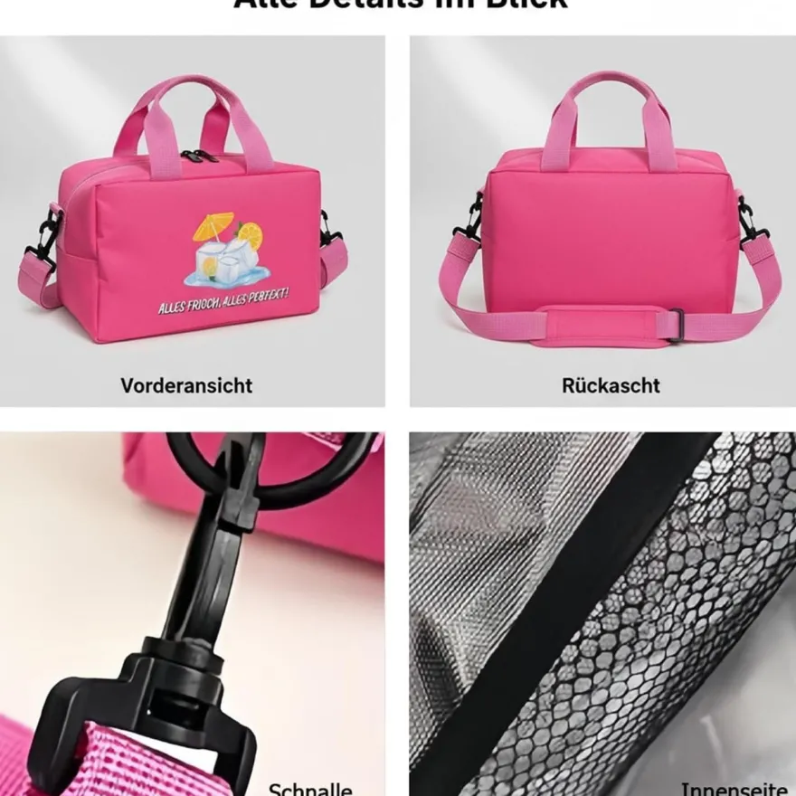 Loobear Kleine Kühltasche, gefrierbar, ideal für Medikamente, Kosmetik, Snacks