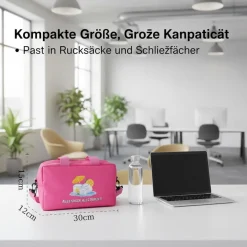 Loobear Kleine Kühltasche, gefrierbar, ideal für Medikamente, Kosmetik, Snacks