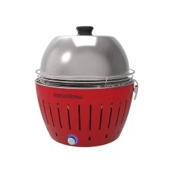 LotusGrill XL Edelstahl Grillhaube mit Thermometer für Tischgrill XL G435