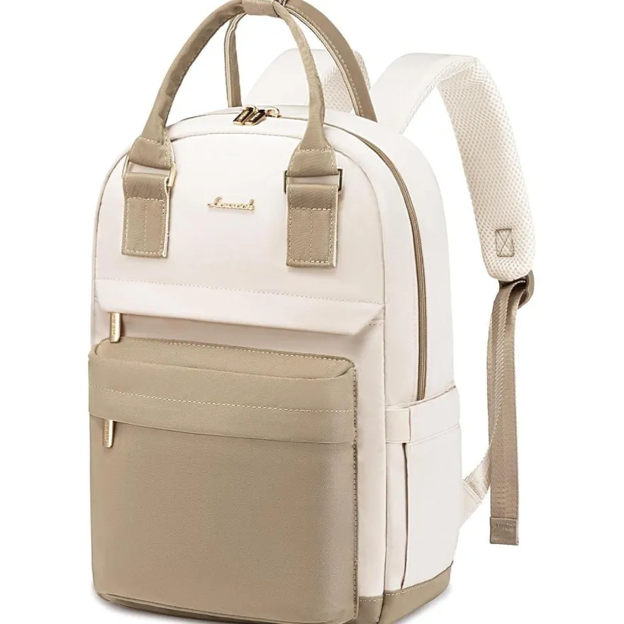 Lovevook Damen Rucksack Mittelgroß, 14 Zoll Laptop Rucksack für Schule, Uni